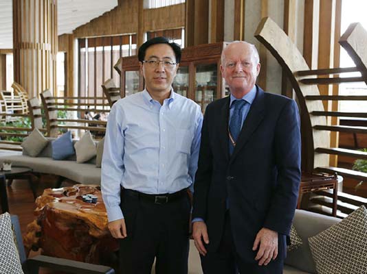 中免集團(tuán)董事長、總經(jīng)理 彭輝接受穆迪報(bào)道專訪